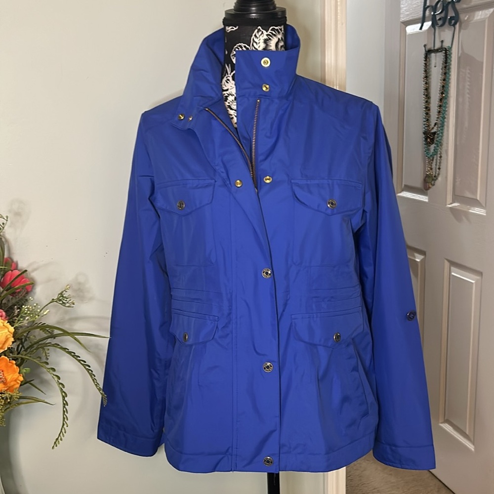 Peter Millar Mariana Purple Paisley Lining Womens Size S Golf Jacket